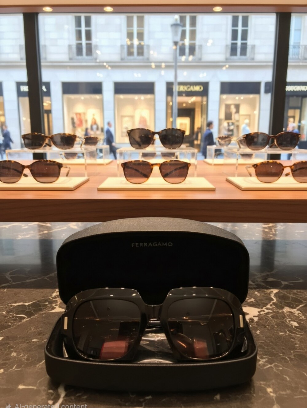 FERRAGAMO WOMEN'S SUNGLASSES 54 20 145 NEW $265